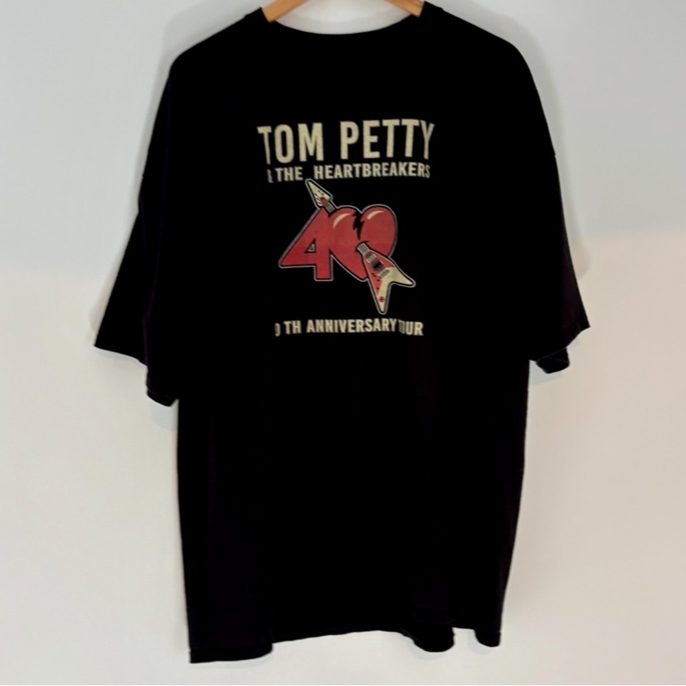 Tom Petty & The Heartbreakers Concert T-shirt 2017 40th Anniversary Tour Size 3X